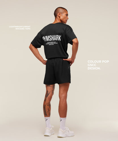 Gymshark Conditioning Club Oversized T-Shirt Black