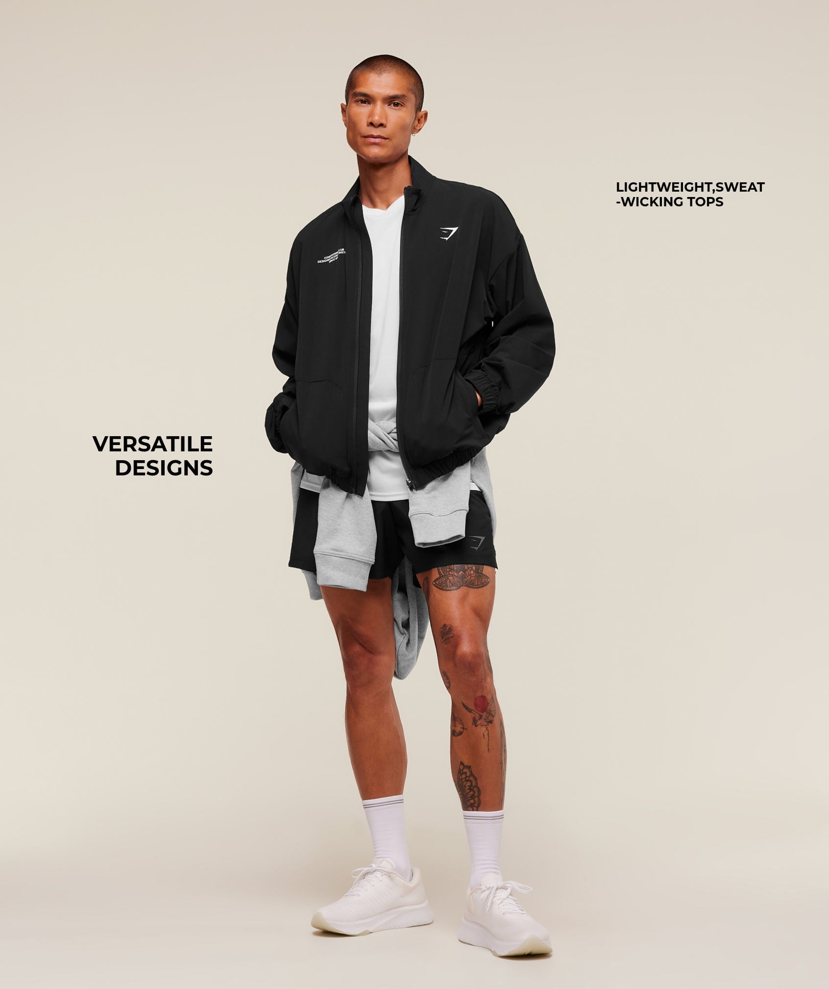 Gymshark Conditioning Club Track Jacket Black