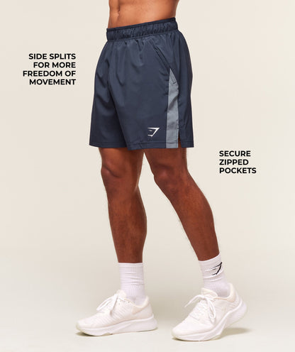 Gymshark Sport  7" Shorts Heavy Blue