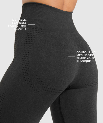 Women's Gymshark Vital 7" Shorts Black Marl
