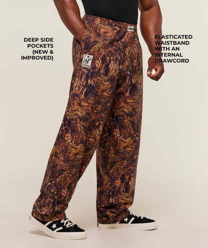Gymshark Straight Leg Pumper Pants Spiced Brown