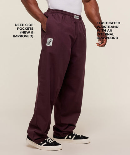 Gymshark Straight Leg Pumper Pants Cherry Purple