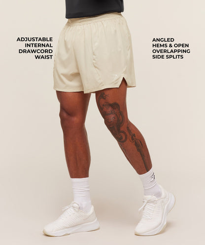 Gymshark Running 5" Shorts Pebble Grey