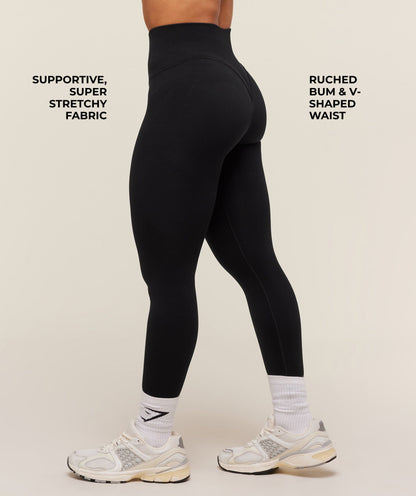 Women's Gymshark Activate Seamless Leggings Black