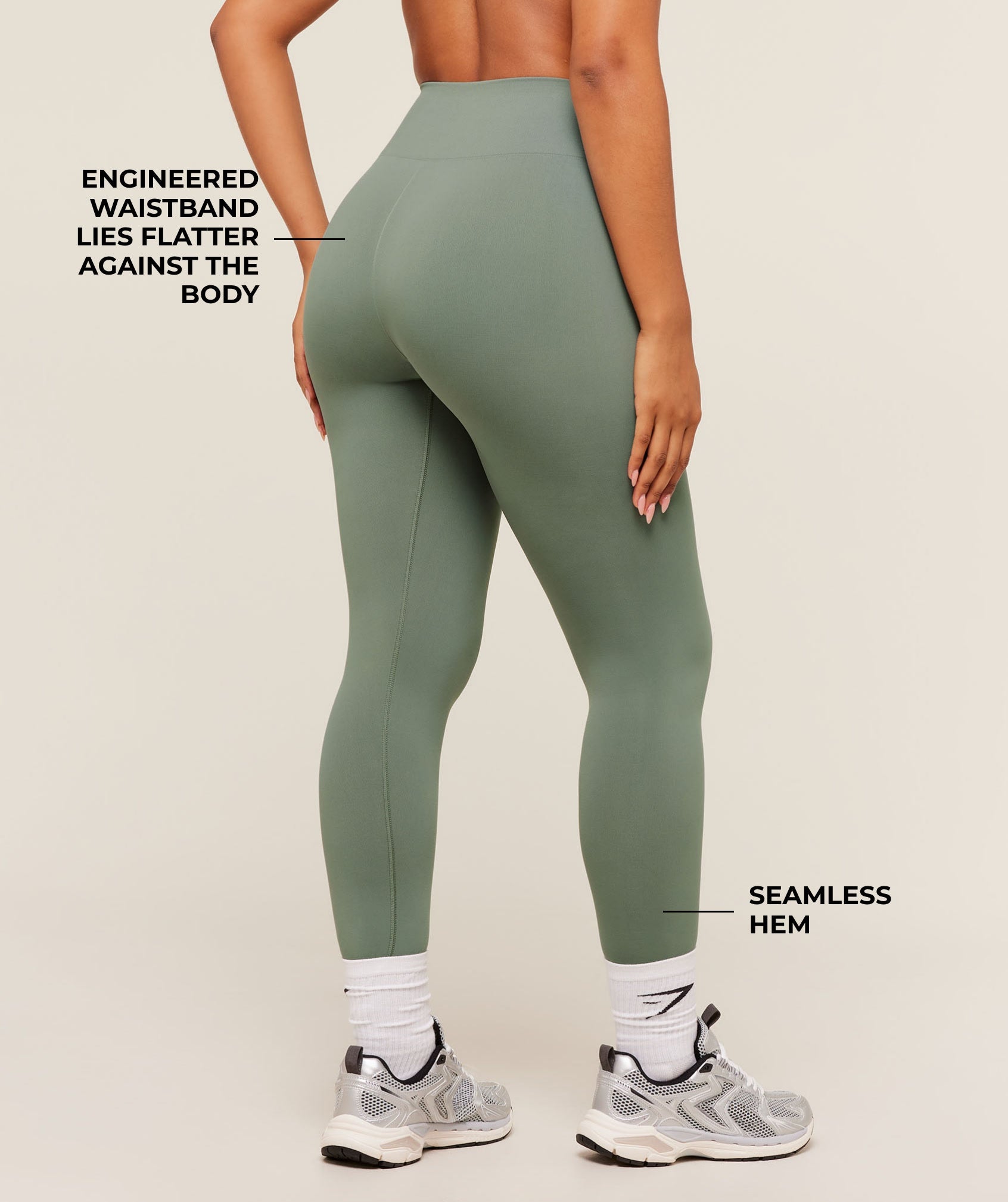 Women's Gymshark Soft Sculpt Leggings Unit Green