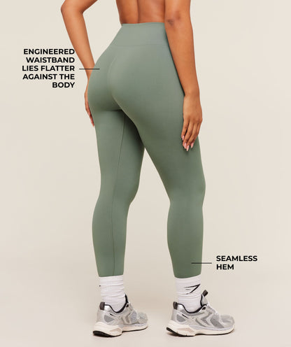 Women's Gymshark Soft Sculpt Leggings Unit Green