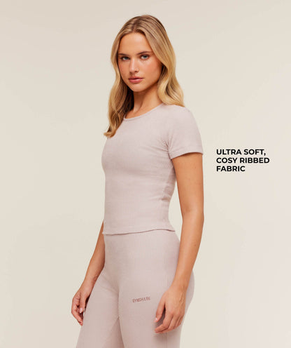 Women's Gymshark Supersoft T-Shirt Dusk Pink