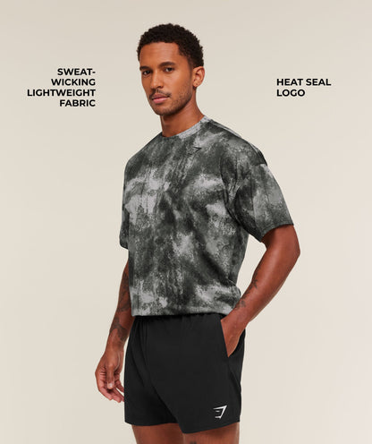Gymshark Arrival Oversized T-Shirt Smokey Grey