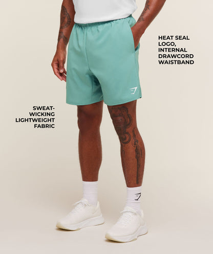 Gymshark Arrival 7" Shorts Muted Teal