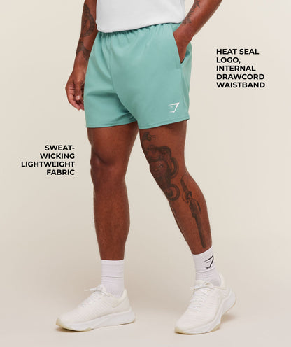 Gymshark Arrival 5" Shorts Muted Teal