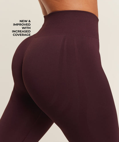 Women's Gymshark Everyday Seamless Flared Legging 2.0 Gs Cherry Purple