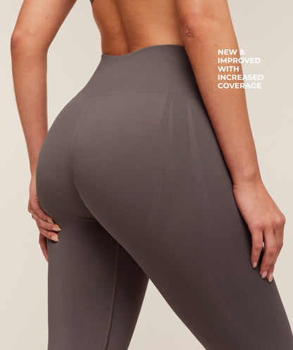 Women's Gymshark Everyday Seamless Flared Legging 2.0 Cool Brown
