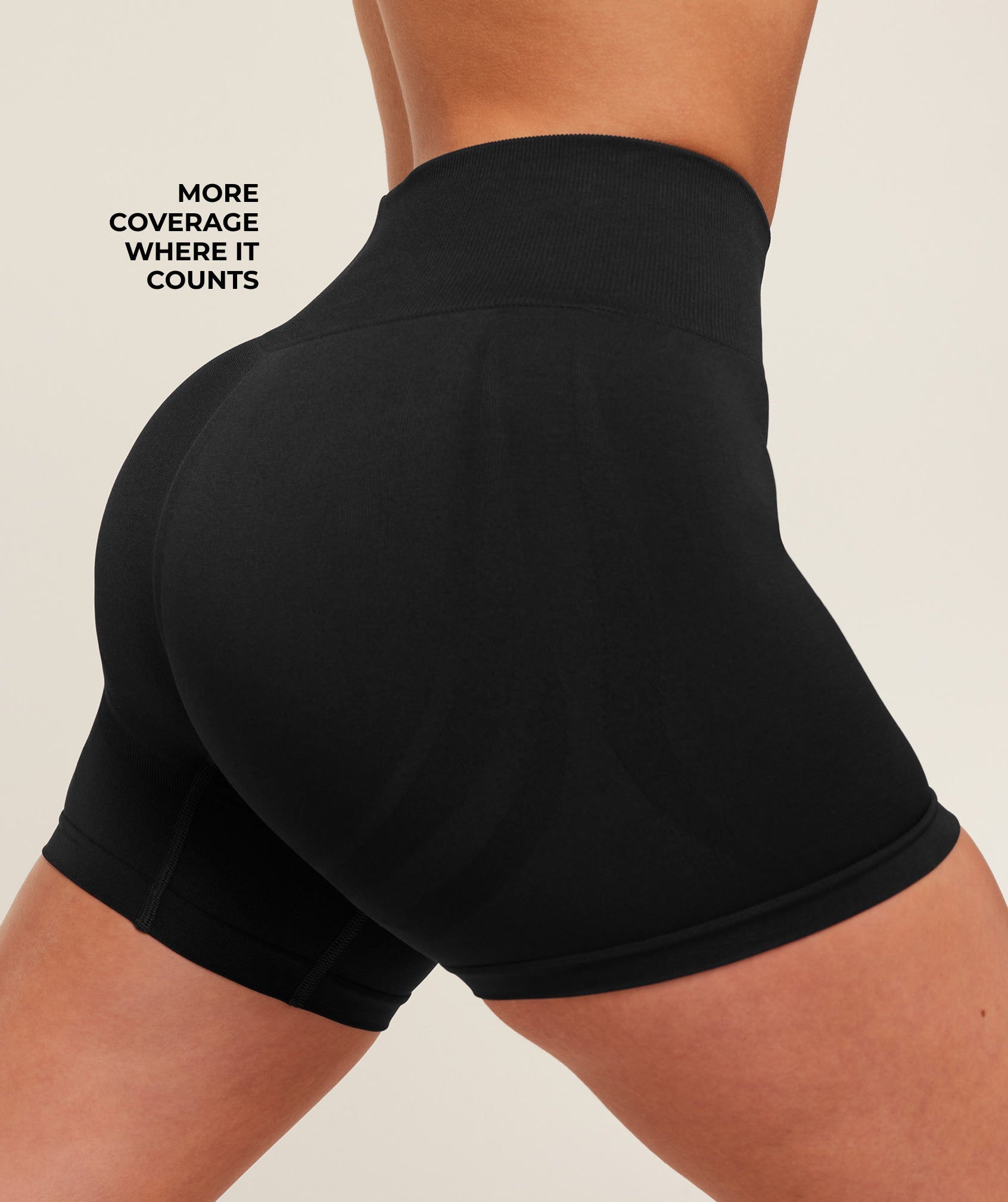 Women's Gymshark Everyday Seamless Shorts 2.0 Gs Black