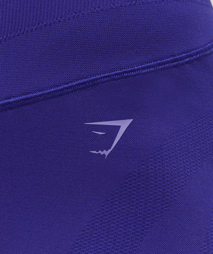 Women's Gymshark Activate Seamless Leggings Cobalt Purple