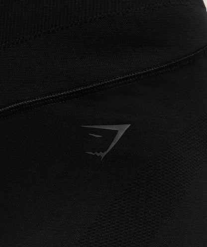 Women's Gymshark Activate Seamless Shorts Black
