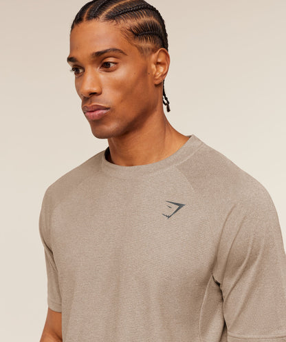Gymshark Weekend T-Shirt Cement Brown