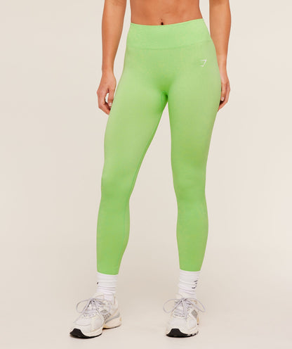 Women's Gymshark Adapt Animal X Whitney Leggings Energy Gelato Green