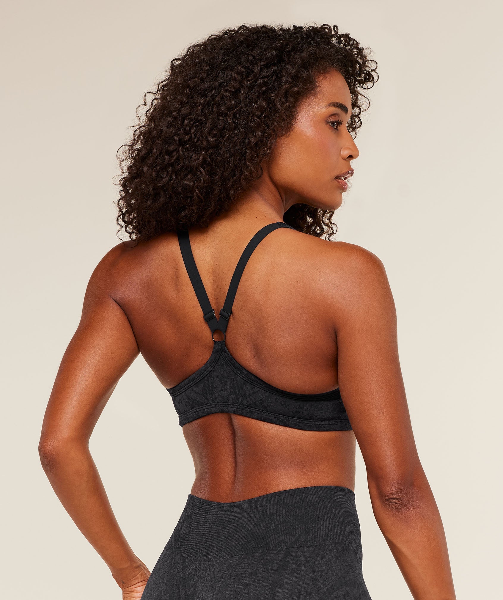 Women's Gymshark Adapt Animal X Whitney Sports Bra Black