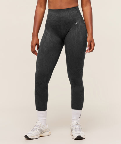 Women's Gymshark Adapt Camo Seamless Leggings Asphalt Grey