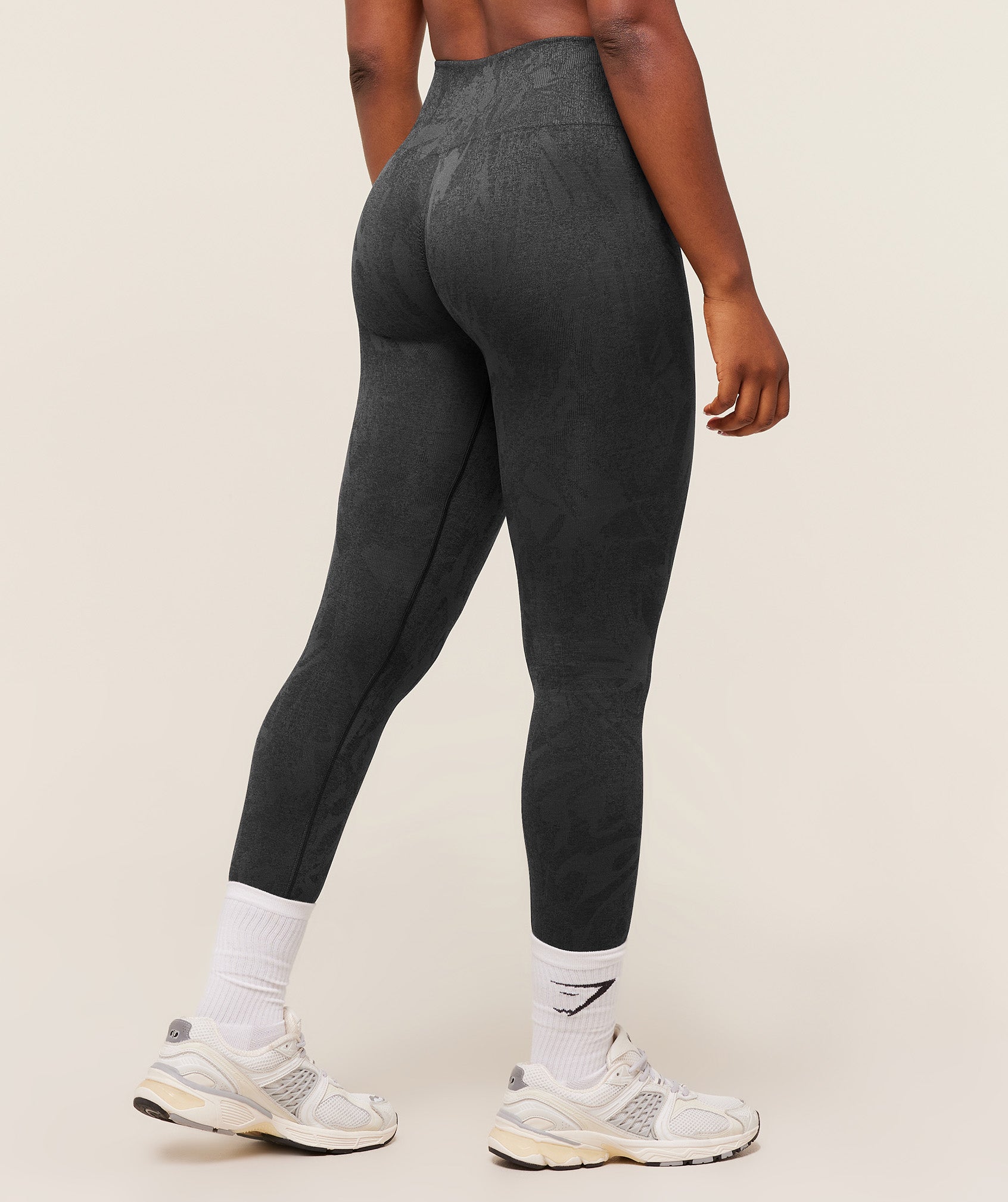 Women's Gymshark Adapt Camo Seamless Leggings Asphalt Grey