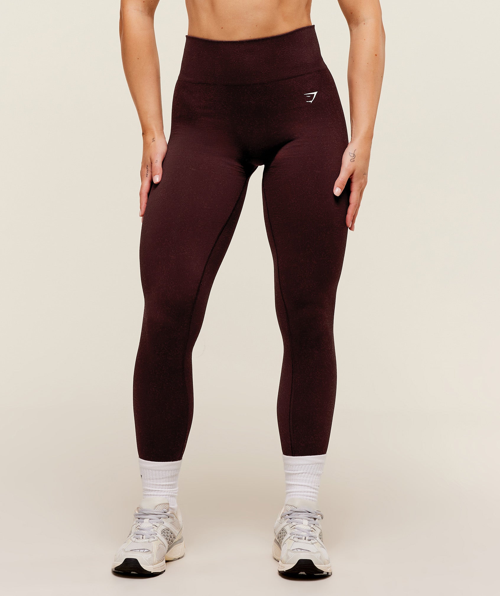 Women's Gymshark Adapt Fleck X Whitney Leggings Cherry Purple