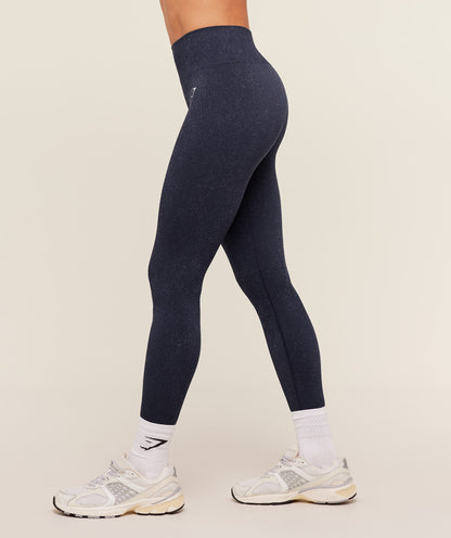 Women's Gymshark Adapt Fleck X Whitney Leggings Heavy Blue