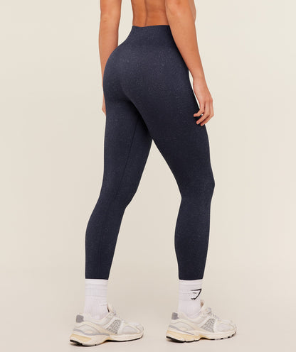Women's Gymshark Adapt Fleck X Whitney Leggings Heavy Blue