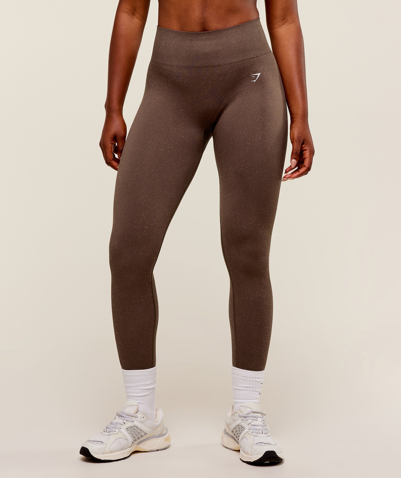 Women's Gymshark Adapt Fleck X Whitney Leggings Soft Brown