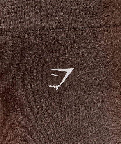 Women's Gymshark Adapt Fleck Seamless Leggings Soft Brown