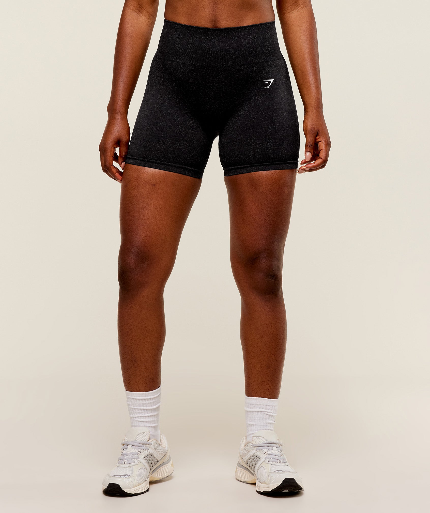 Women's Gymshark Adapt Fleck Seamless Shorts Black