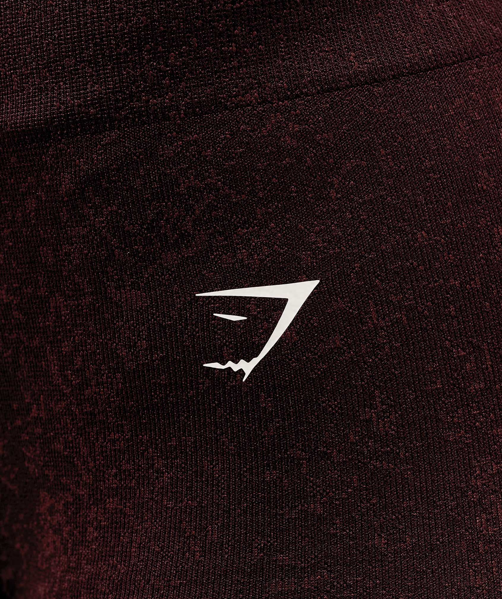 Women's Gymshark Adapt Fleck X Whitney Seamless Shorts Cherry Purple