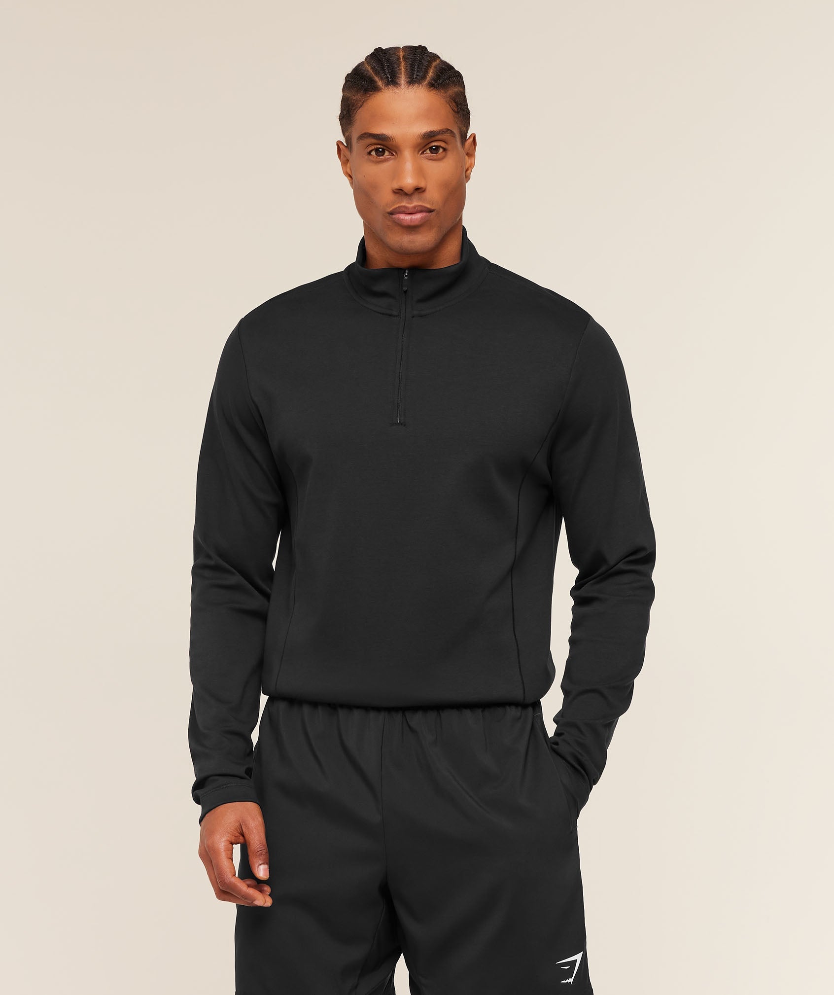 Gymshark Off Duty 1/4 Zip Black