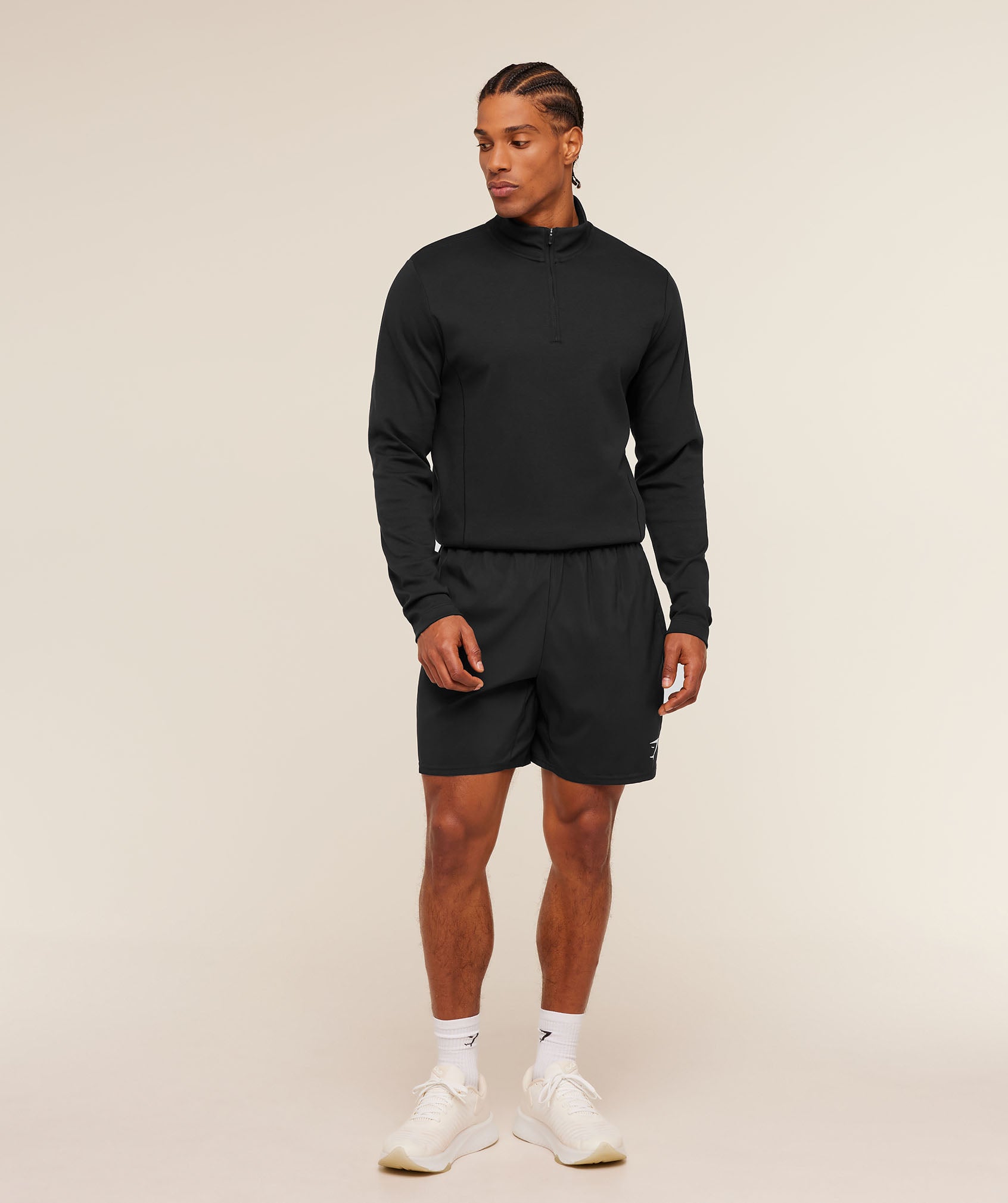 Gymshark Off Duty 1/4 Zip Black