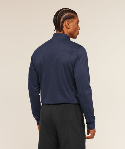 Gymshark Off Duty 1/4 Zip Heavy Blue