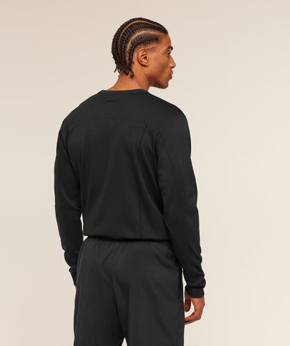 Gymshark Off Duty Long Sleeve T-Shirt Black
