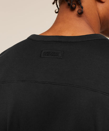 Gymshark Off Duty Long Sleeve T-Shirt Black