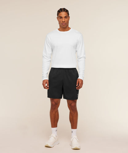 Gymshark Off Duty Long Sleeve T-Shirt White