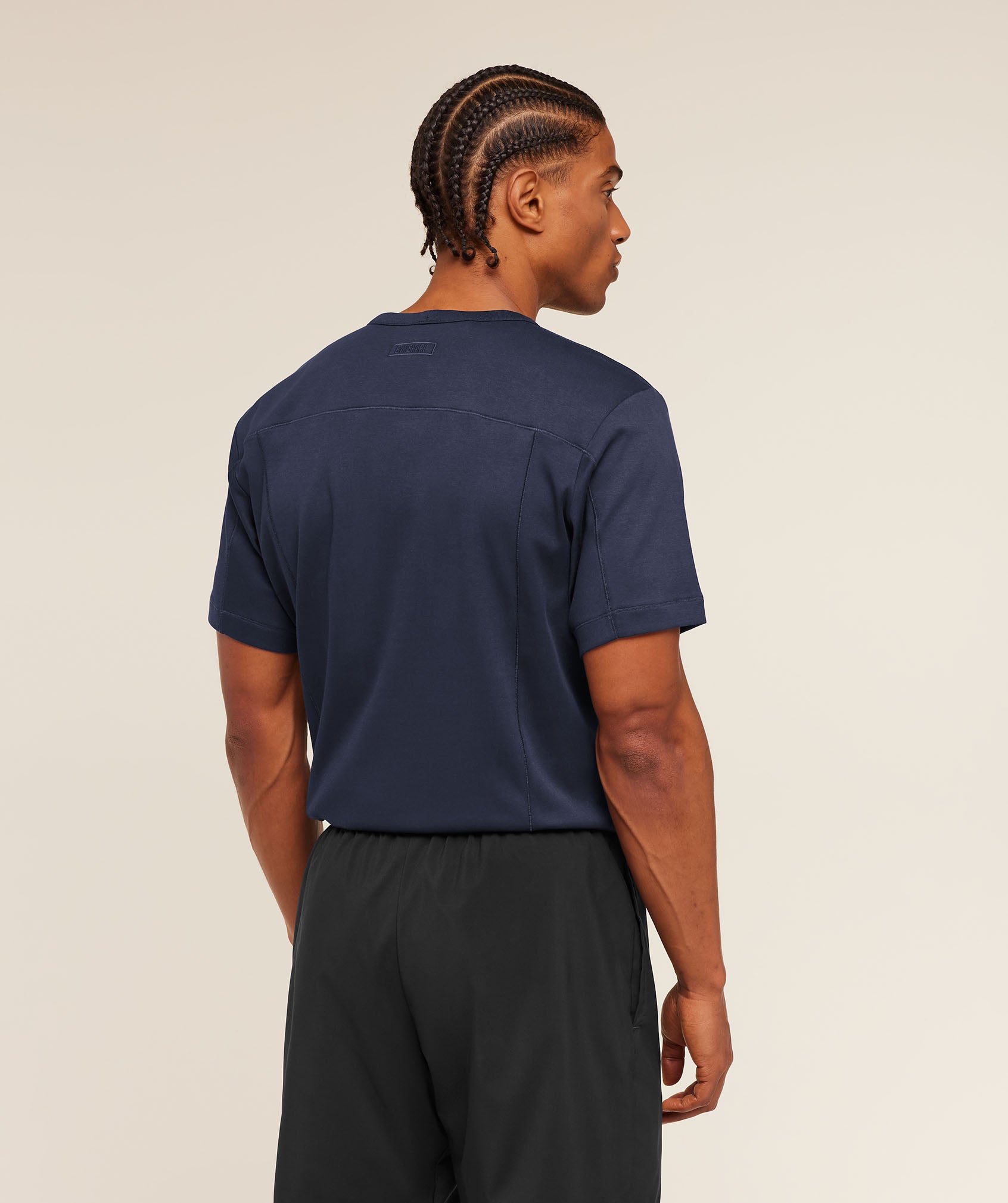 Gymshark Off Duty T-Shirt Heavy Blue