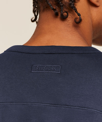 Gymshark Off Duty T-Shirt Heavy Blue