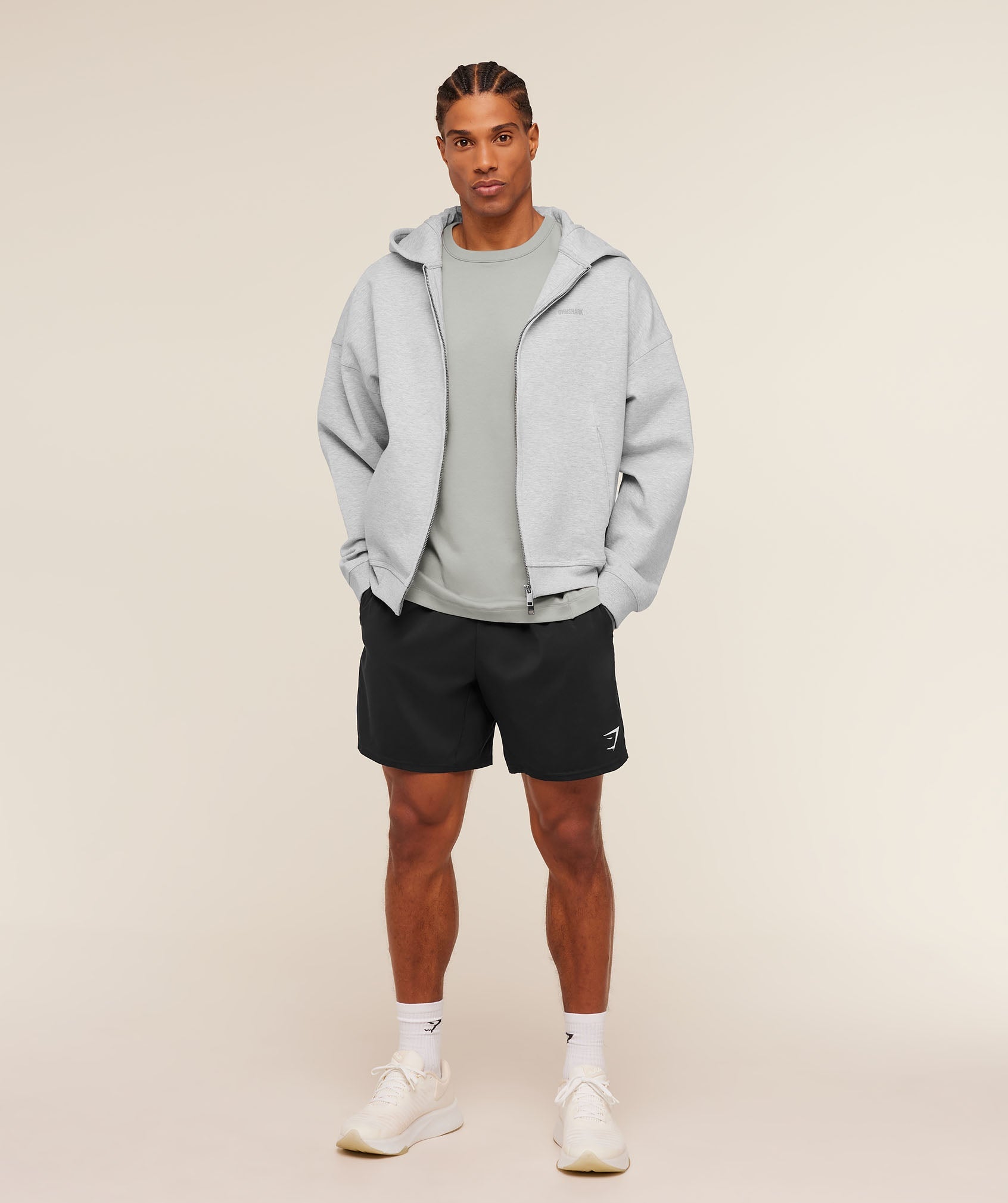 Gymshark Off Duty T-Shirt Smokey Grey