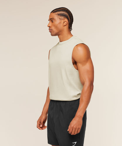Gymshark Off Duty Tank Pebble Grey