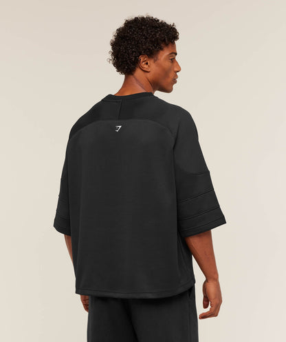 Gymshark American Football Jersey Black