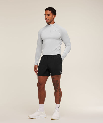 Gymshark Apex Seamless 1/4 Zip Light Grey