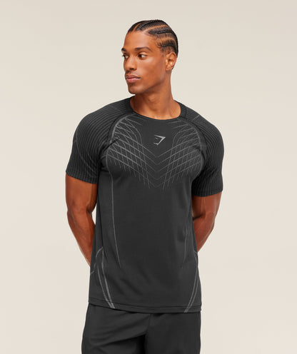 Gymshark Apex Seamless T-Shirt Black