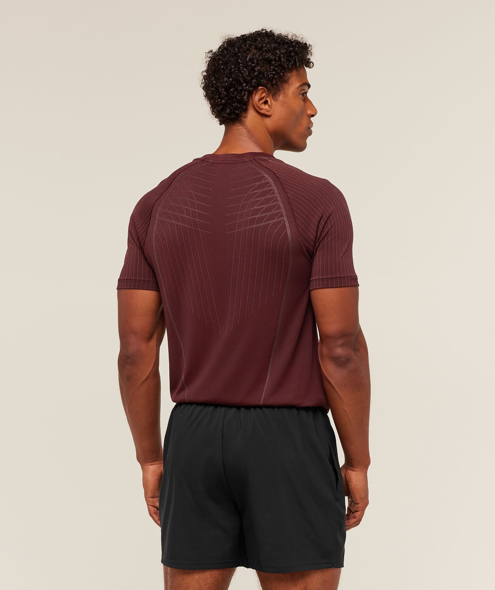 Gymshark Apex Seamless T-Shirt Rich Maroon