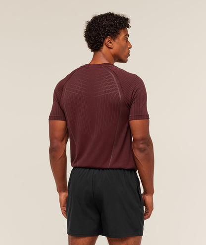 Gymshark Apex Seamless T-Shirt Rich Maroon