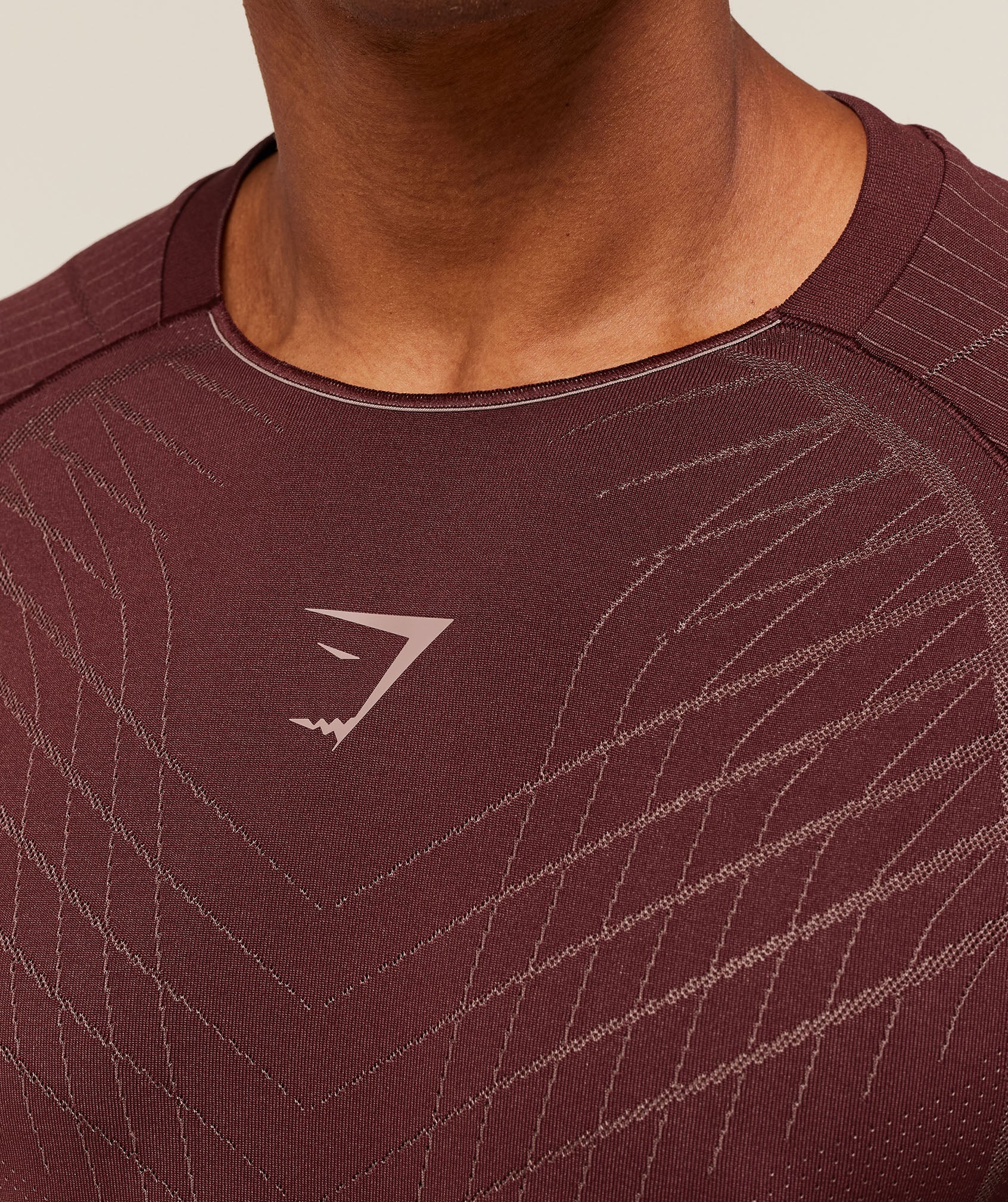 Gymshark Apex Seamless T-Shirt Rich Maroon