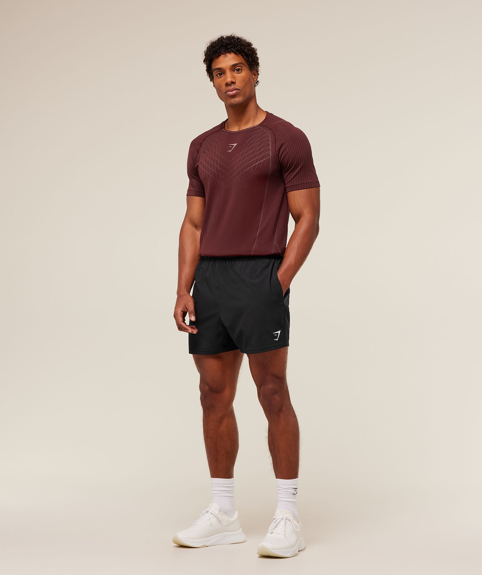 Gymshark Apex Seamless T-Shirt Rich Maroon