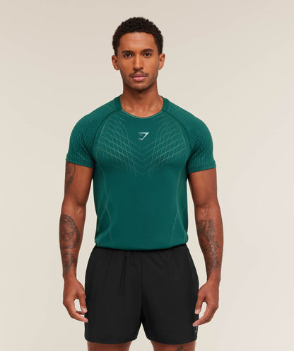 Gymshark Apex Seamless T-Shirt Weighted Teal