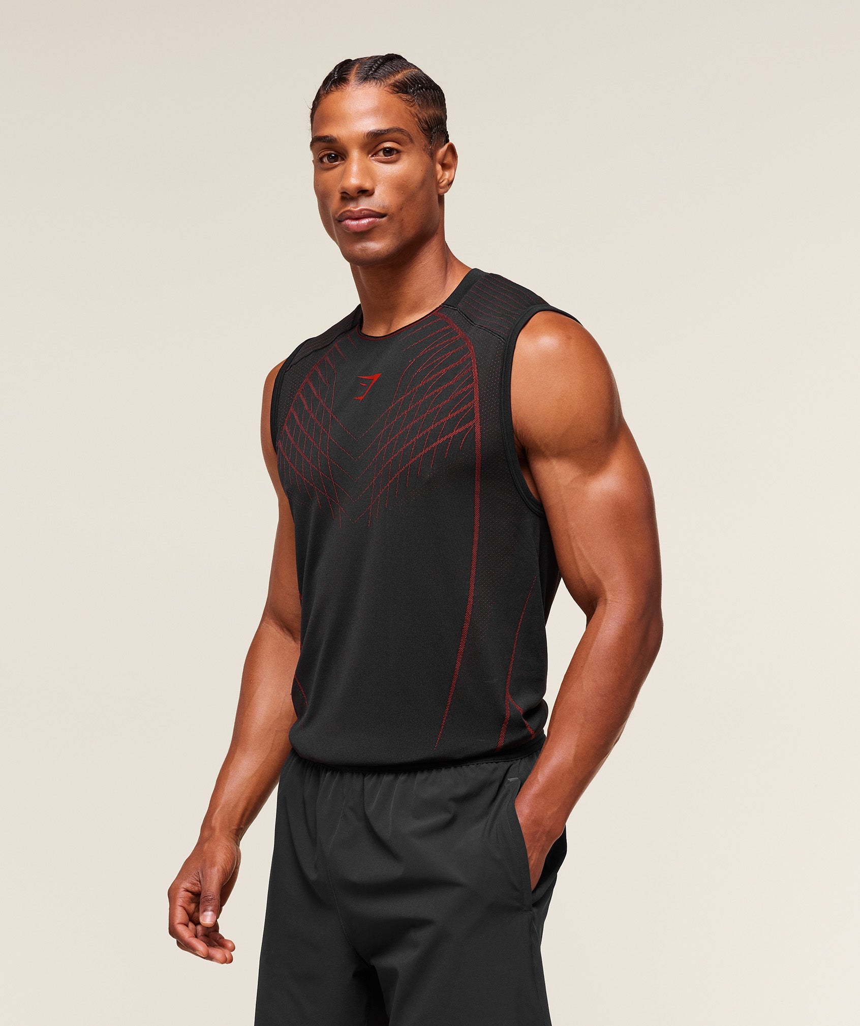 Gymshark Apex Seamless Tank Black